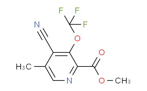 AM169225 | 1804737-80-1 | Methyl 4-cyano-5-methyl-3-(trifluoromethoxy)pyridine-2-carboxylate