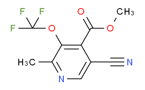 AM169227 | 1804703-41-0 | Methyl 5-cyano-2-methyl-3-(trifluoromethoxy)pyridine-4-carboxylate