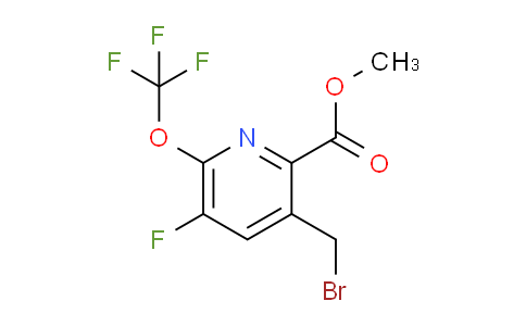 AM169229 | 1804317-16-5 | Methyl 3-(bromomethyl)-5-fluoro-6-(trifluoromethoxy)pyridine-2-carboxylate
