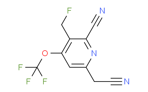 AM169230 | 1804644-41-4 | 2-Cyano-3-(fluoromethyl)-4-(trifluoromethoxy)pyridine-6-acetonitrile