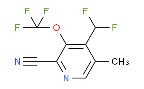 AM169234 | 1806074-44-1 | 2-Cyano-4-(difluoromethyl)-5-methyl-3-(trifluoromethoxy)pyridine