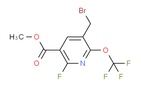 AM169237 | 1804755-95-0 | Methyl 3-(bromomethyl)-6-fluoro-2-(trifluoromethoxy)pyridine-5-carboxylate