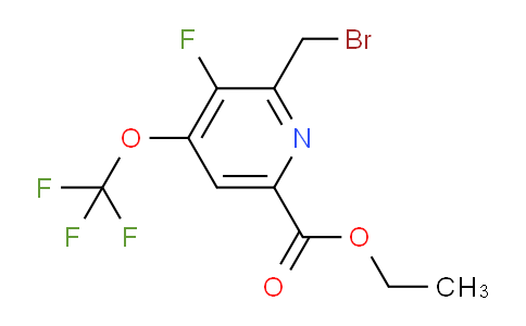 AM169238 | 1804307-70-7 | Ethyl 2-(bromomethyl)-3-fluoro-4-(trifluoromethoxy)pyridine-6-carboxylate