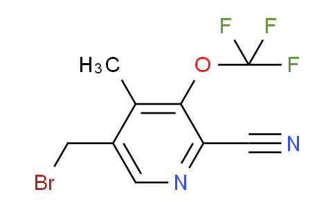 AM169248 | 1806252-25-4 | 5-(Bromomethyl)-2-cyano-4-methyl-3-(trifluoromethoxy)pyridine