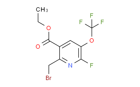 AM169250 | 1804330-41-3 | Ethyl 2-(bromomethyl)-6-fluoro-5-(trifluoromethoxy)pyridine-3-carboxylate