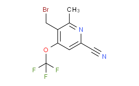AM169251 | 1804329-28-9 | 3-(Bromomethyl)-6-cyano-2-methyl-4-(trifluoromethoxy)pyridine