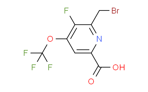 AM169256 | 1806014-51-6 | 2-(Bromomethyl)-3-fluoro-4-(trifluoromethoxy)pyridine-6-carboxylic acid