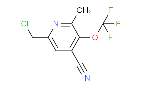 AM169260 | 1804329-33-6 | 6-(Chloromethyl)-4-cyano-2-methyl-3-(trifluoromethoxy)pyridine