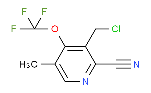 AM169269 | 1804329-77-8 | 3-(Chloromethyl)-2-cyano-5-methyl-4-(trifluoromethoxy)pyridine