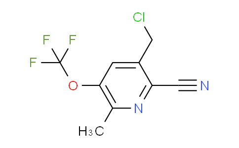 AM169271 | 1804329-88-1 | 3-(Chloromethyl)-2-cyano-6-methyl-5-(trifluoromethoxy)pyridine