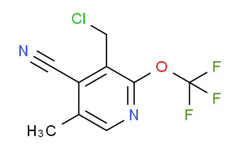 3-(Chloromethyl)-4-cyano-5-methyl-2-(trifluoromethoxy)pyridine