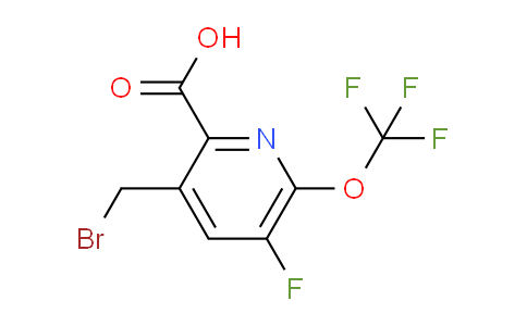 AM169280 | 1804321-24-1 | 3-(Bromomethyl)-5-fluoro-6-(trifluoromethoxy)pyridine-2-carboxylic acid