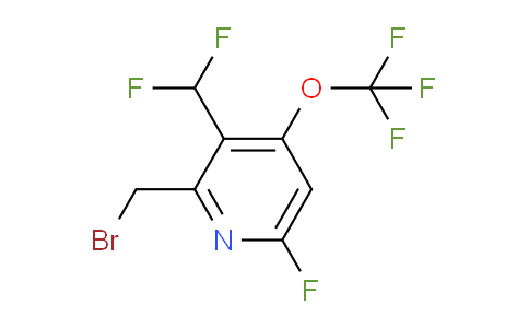 AM169282 | 1804319-19-4 | 2-(Bromomethyl)-3-(difluoromethyl)-6-fluoro-4-(trifluoromethoxy)pyridine