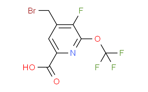 AM169286 | 1804306-90-8 | 4-(Bromomethyl)-3-fluoro-2-(trifluoromethoxy)pyridine-6-carboxylic acid