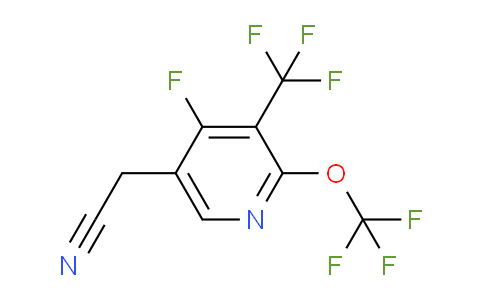 AM169296 | 1804810-67-0 | 4-Fluoro-2-(trifluoromethoxy)-3-(trifluoromethyl)pyridine-5-acetonitrile