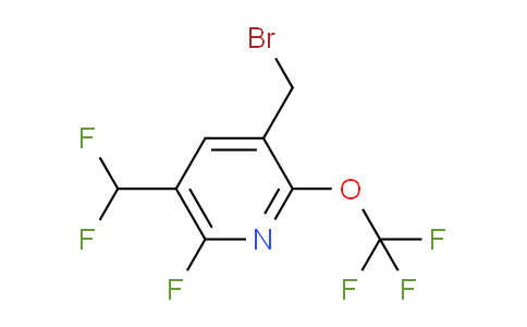 AM169299 | 1803940-88-6 | 3-(Bromomethyl)-5-(difluoromethyl)-6-fluoro-2-(trifluoromethoxy)pyridine
