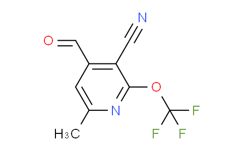 AM169300 | 1804339-44-3 | 3-Cyano-6-methyl-2-(trifluoromethoxy)pyridine-4-carboxaldehyde