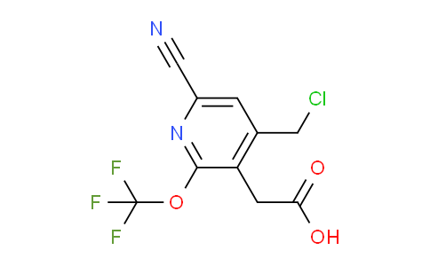 AM169311 | 1804345-61-6 | 4-(Chloromethyl)-6-cyano-2-(trifluoromethoxy)pyridine-3-acetic acid