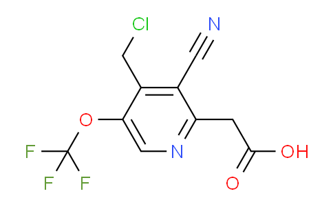 AM169313 | 1805926-97-9 | 4-(Chloromethyl)-3-cyano-5-(trifluoromethoxy)pyridine-2-acetic acid