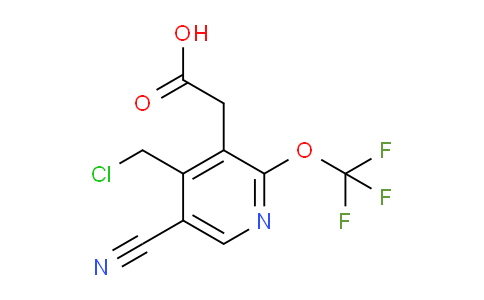 AM169316 | 1803662-86-3 | 4-(Chloromethyl)-5-cyano-2-(trifluoromethoxy)pyridine-3-acetic acid
