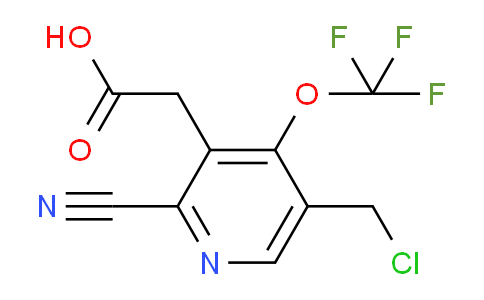 AM169319 | 1804336-84-2 | 5-(Chloromethyl)-2-cyano-4-(trifluoromethoxy)pyridine-3-acetic acid