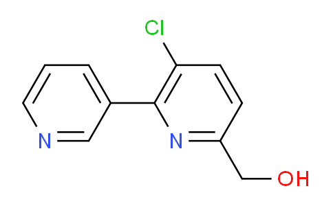 5-Chloro-6-(pyridin-3-yl)pyridine-2-methanol