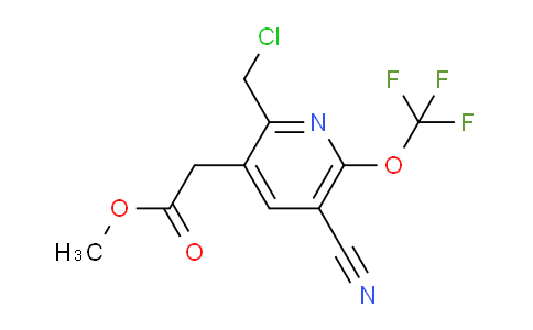AM169338 | 1804643-68-2 | Methyl 2-(chloromethyl)-5-cyano-6-(trifluoromethoxy)pyridine-3-acetate