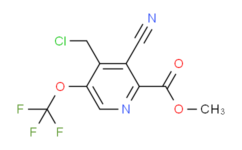 AM169345 | 1804738-50-8 | Methyl 4-(chloromethyl)-3-cyano-5-(trifluoromethoxy)pyridine-2-carboxylate