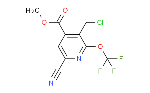 AM169350 | 1804738-54-2 | Methyl 3-(chloromethyl)-6-cyano-2-(trifluoromethoxy)pyridine-4-carboxylate
