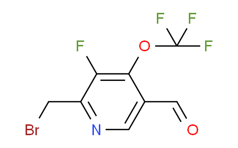AM169351 | 1804817-73-9 | 2-(Bromomethyl)-3-fluoro-4-(trifluoromethoxy)pyridine-5-carboxaldehyde