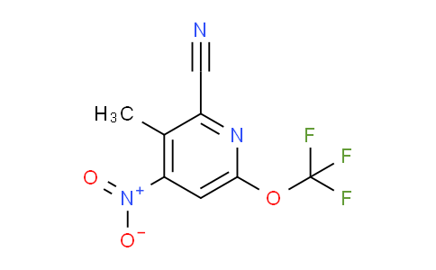 AM169352 | 1804816-77-0 | 2-Cyano-3-methyl-4-nitro-6-(trifluoromethoxy)pyridine