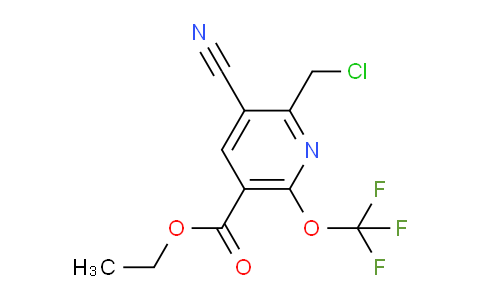 AM169354 | 1804324-91-1 | Ethyl 2-(chloromethyl)-3-cyano-6-(trifluoromethoxy)pyridine-5-carboxylate