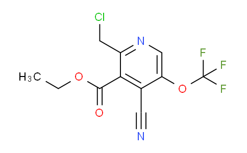 AM169356 | 1804303-19-2 | Ethyl 2-(chloromethyl)-4-cyano-5-(trifluoromethoxy)pyridine-3-carboxylate