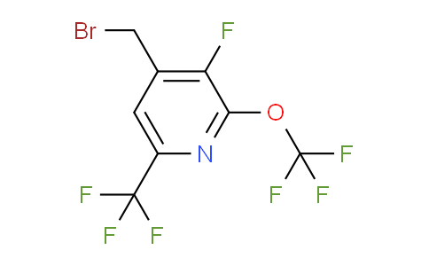 AM169365 | 1804305-93-8 | 4-(Bromomethyl)-3-fluoro-2-(trifluoromethoxy)-6-(trifluoromethyl)pyridine