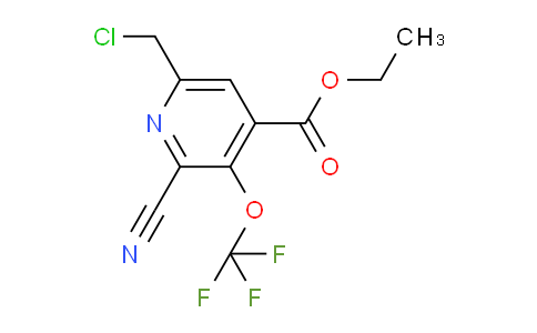 AM169368 | 1804643-37-5 | Ethyl 6-(chloromethyl)-2-cyano-3-(trifluoromethoxy)pyridine-4-carboxylate