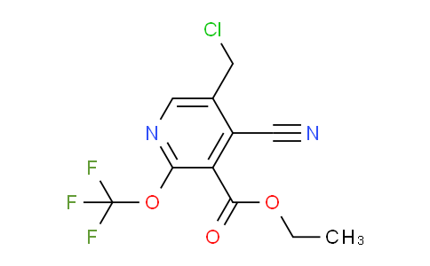 AM169374 | 1804811-89-9 | Ethyl 5-(chloromethyl)-4-cyano-2-(trifluoromethoxy)pyridine-3-carboxylate