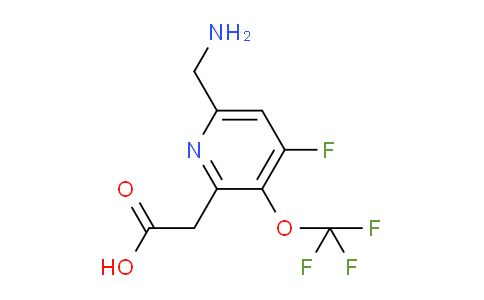 AM169375 | 1804315-85-2 | 6-(Aminomethyl)-4-fluoro-3-(trifluoromethoxy)pyridine-2-acetic acid