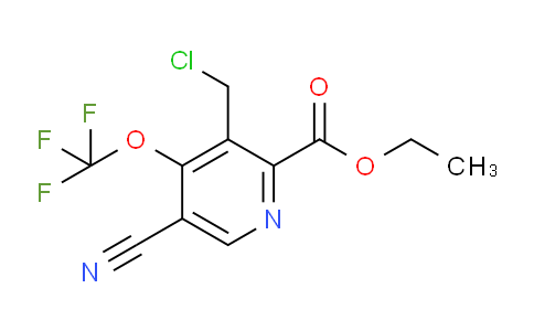 AM169376 | 1804738-71-3 | Ethyl 3-(chloromethyl)-5-cyano-4-(trifluoromethoxy)pyridine-2-carboxylate