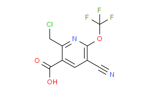 AM169381 | 1804343-68-7 | 2-(Chloromethyl)-5-cyano-6-(trifluoromethoxy)pyridine-3-carboxylic acid