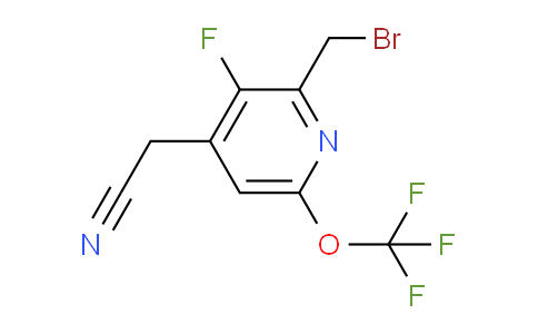AM169382 | 1806257-84-0 | 2-(Bromomethyl)-3-fluoro-6-(trifluoromethoxy)pyridine-4-acetonitrile