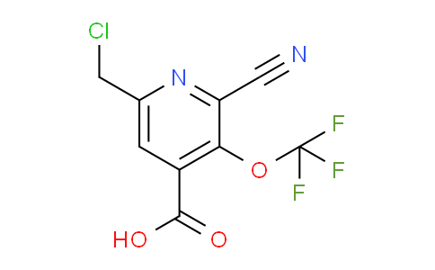 AM169388 | 1804343-69-8 | 6-(Chloromethyl)-2-cyano-3-(trifluoromethoxy)pyridine-4-carboxylic acid