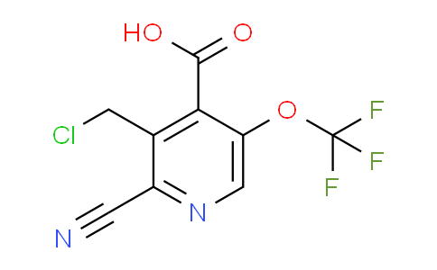 AM169390 | 1804302-96-2 | 3-(Chloromethyl)-2-cyano-5-(trifluoromethoxy)pyridine-4-carboxylic acid