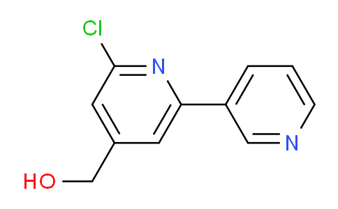 2-Chloro-6-(pyridin-3-yl)pyridine-4-methanol