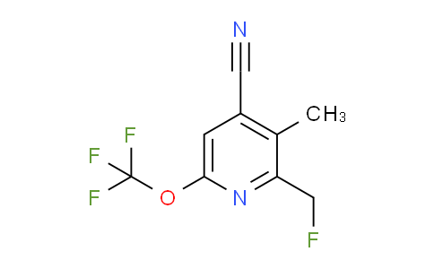 AM169406 | 1803624-06-7 | 4-Cyano-2-(fluoromethyl)-3-methyl-6-(trifluoromethoxy)pyridine