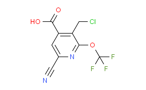 AM169408 | 1803663-20-8 | 3-(Chloromethyl)-6-cyano-2-(trifluoromethoxy)pyridine-4-carboxylic acid