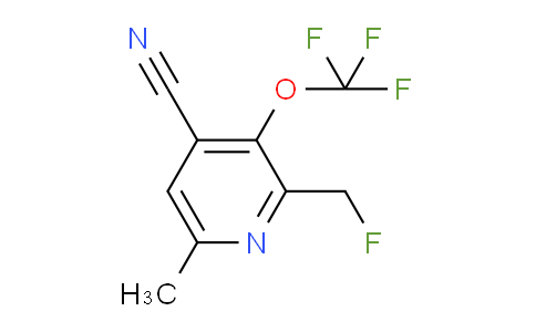 AM169409 | 1806252-47-0 | 4-Cyano-2-(fluoromethyl)-6-methyl-3-(trifluoromethoxy)pyridine