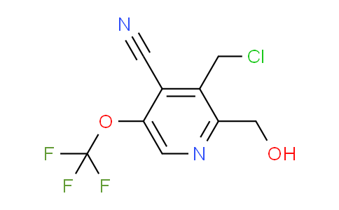 AM169410 | 1806075-00-2 | 3-(Chloromethyl)-4-cyano-5-(trifluoromethoxy)pyridine-2-methanol