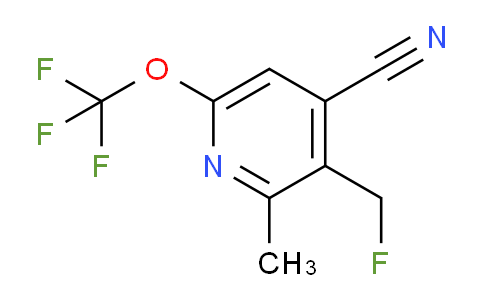 AM169411 | 1806250-07-6 | 4-Cyano-3-(fluoromethyl)-2-methyl-6-(trifluoromethoxy)pyridine