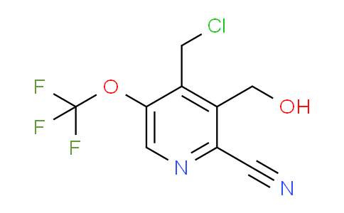 AM169419 | 1804342-70-8 | 4-(Chloromethyl)-2-cyano-5-(trifluoromethoxy)pyridine-3-methanol