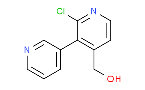 2-Chloro-3-(pyridin-3-yl)pyridine-4-methanol